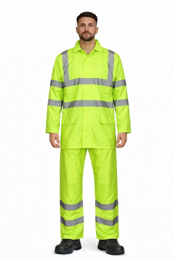 HV310 Hi Vis Waterproof Rainsuit